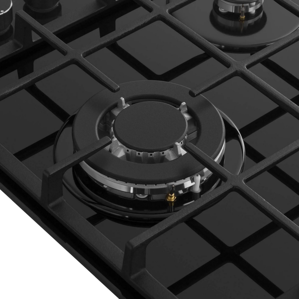 9168780 Газовая варочная поверхность Meferi MGH453BK GLASS POWER STDN-0070017 - Вид №5