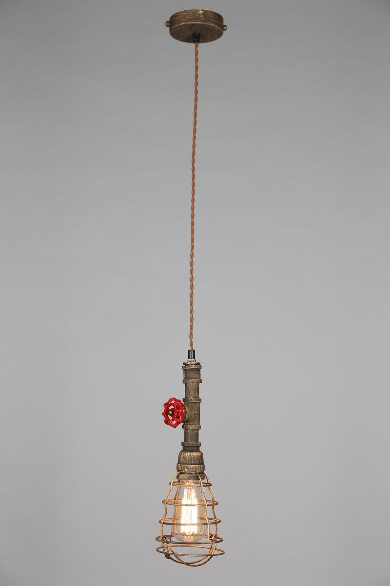 Подвесной светильник Omnilux OML-90516-01 OMNILUX 9051 196361 Коричневый  - Вид №3