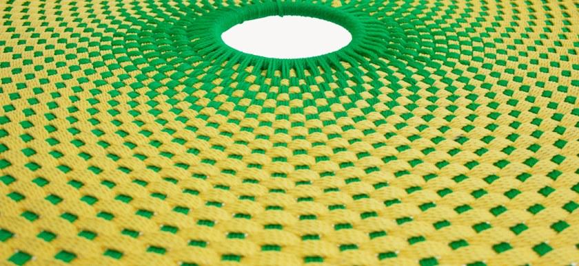 Moroso Круглый стол в стальных и цветных полиэтиленовых нитях M'afrique sun-id-1431149 - Вид №7