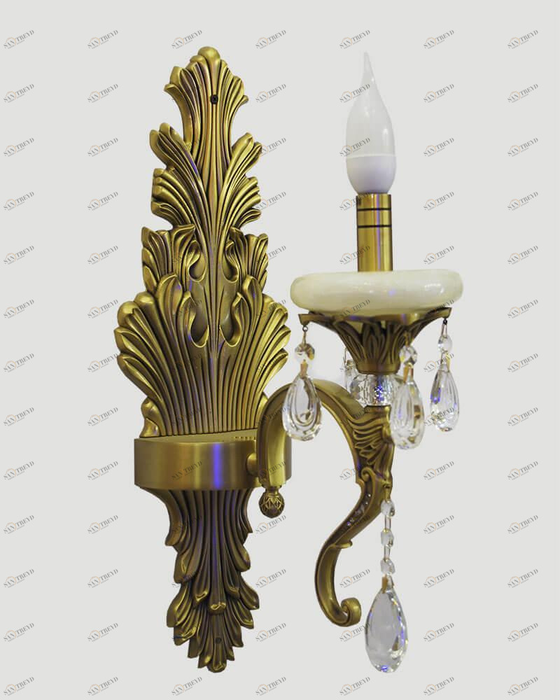 Бра настенное бронзовое Lumien Hall "Галлен" 20177.02.04.01 LUMIEN HALL ГАЛЛЕН 00-3888830 Бронза 