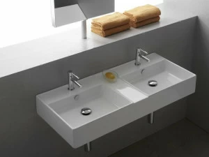 8035 Накладная раковина на столешницу  овальная Scarabeo Ceramiche Teorema