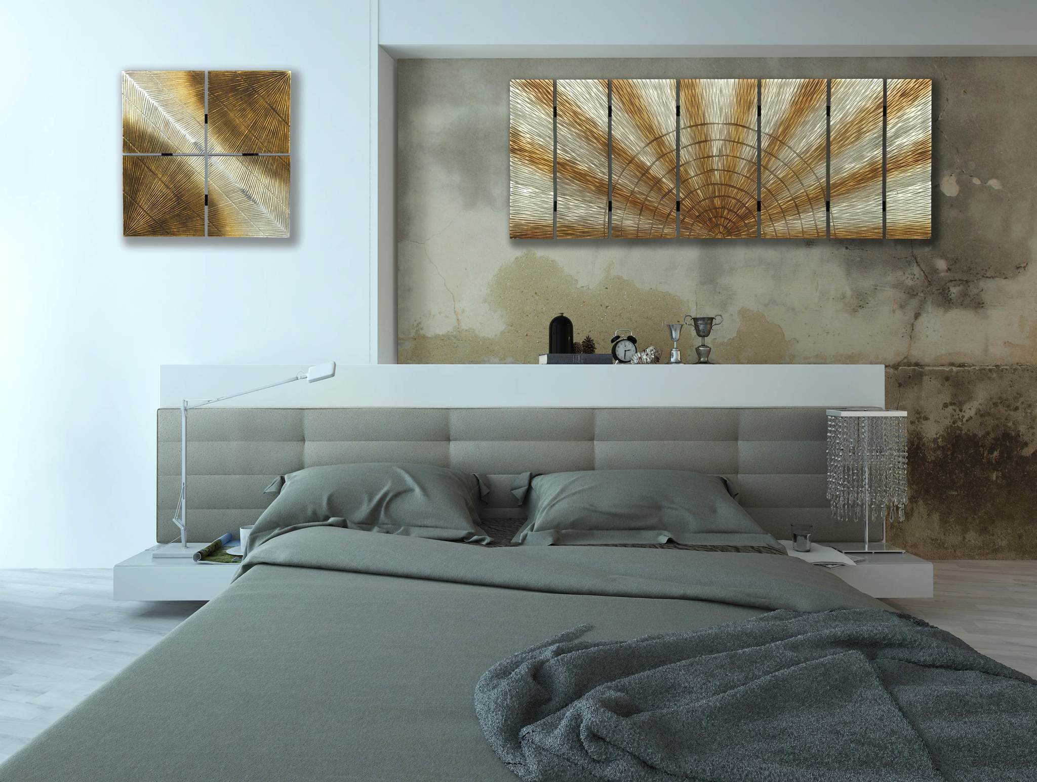 16531C Панно "Золотые лучи" LAB.Space  - Вид №2