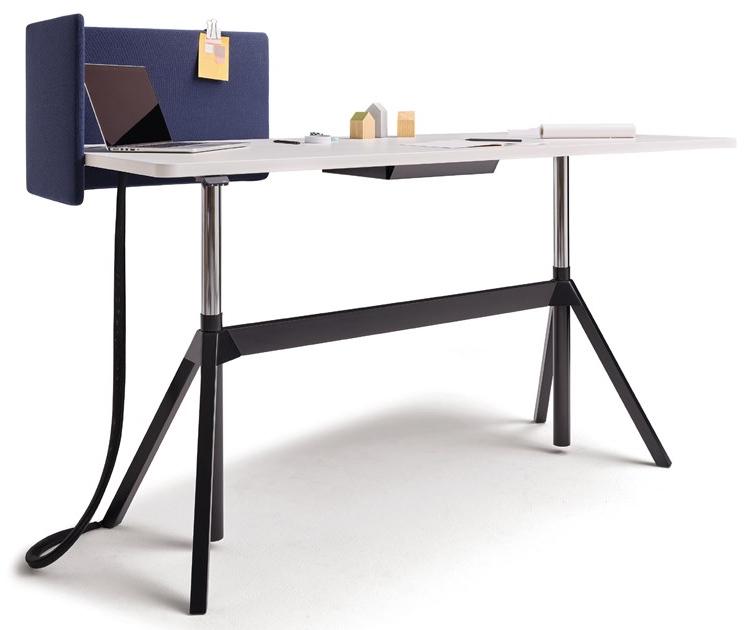 COR Перегородка стола из звукопоглощающей ткани Level sun-id-1446293 - Вид №2