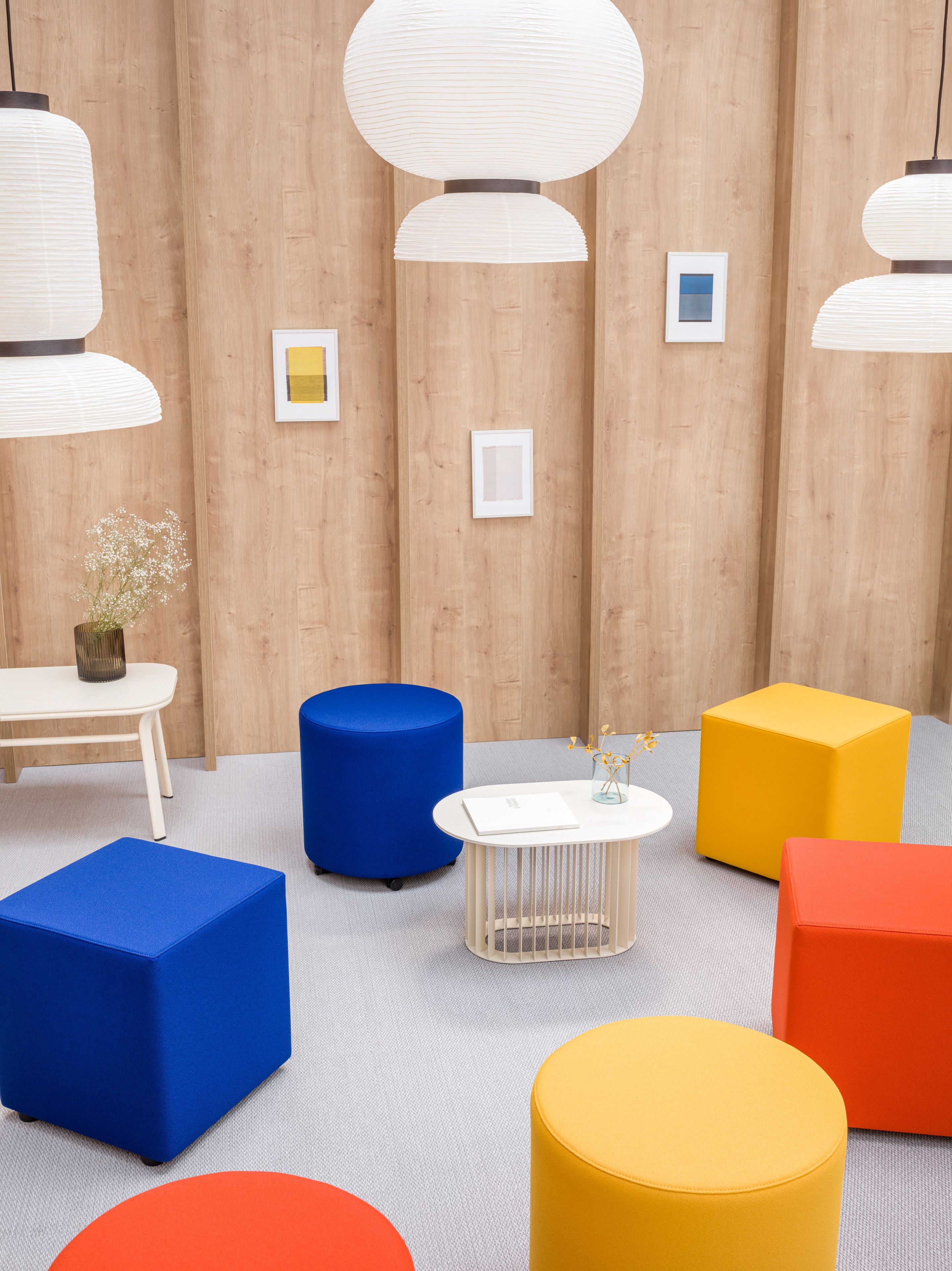 Овальный модульный пуф из ткани MDD Mix ARCH-00127707 - Вид №8