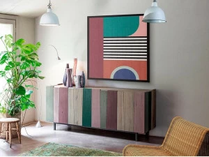 Devina Nais Буфет из массива дерева с распашными дверцами Urban ranch