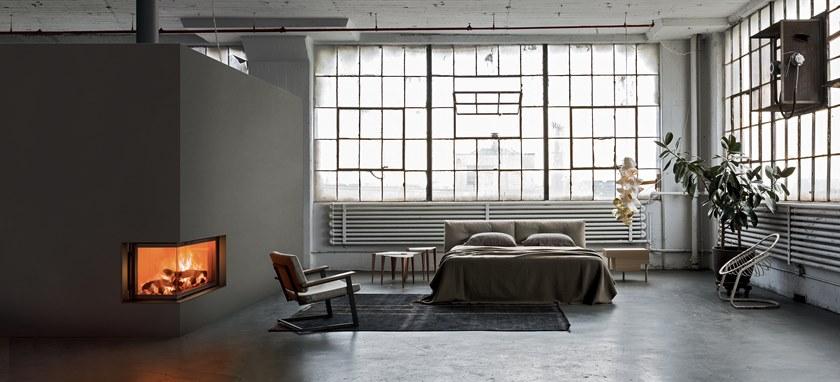 MCZ Двухсторонний встроенный дровяной камин Wood sun-id-1393580 - Вид №1