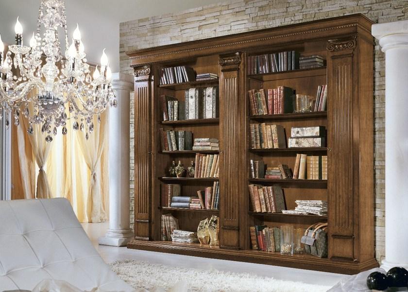 Arvestyle Книжный шкаф с открытой стенкой, лакированный из массива дерева Royal Br-2000-a - Вид №4