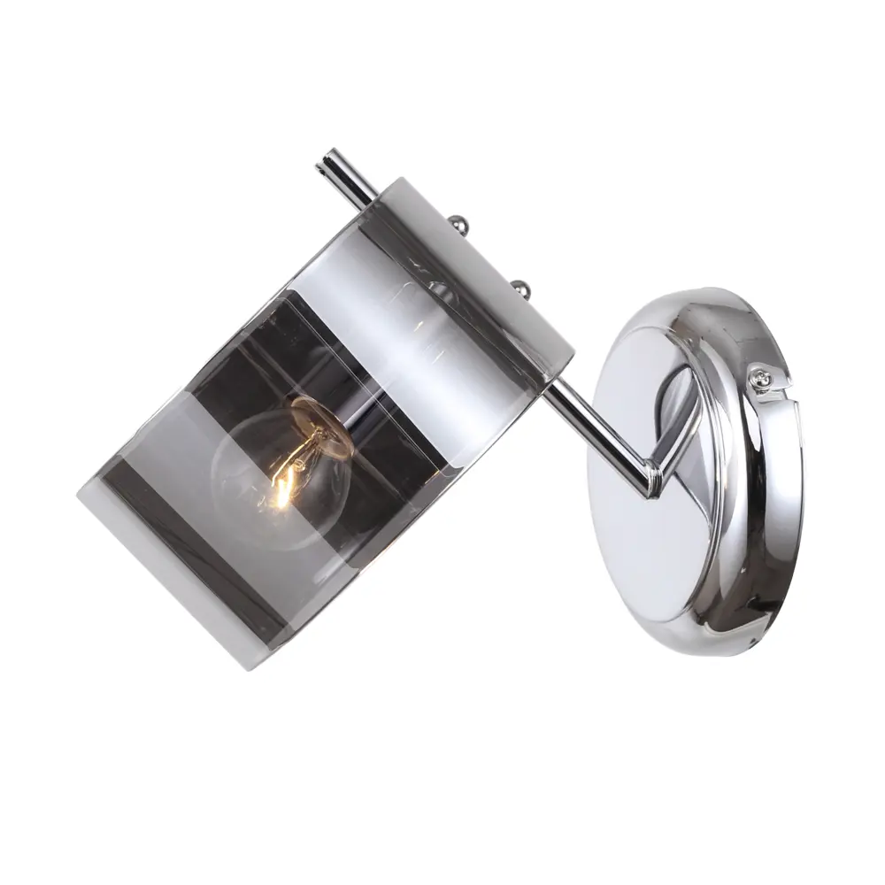 Бра Rivoli Lattea, цвет дымчатый/хром STLM-2182445