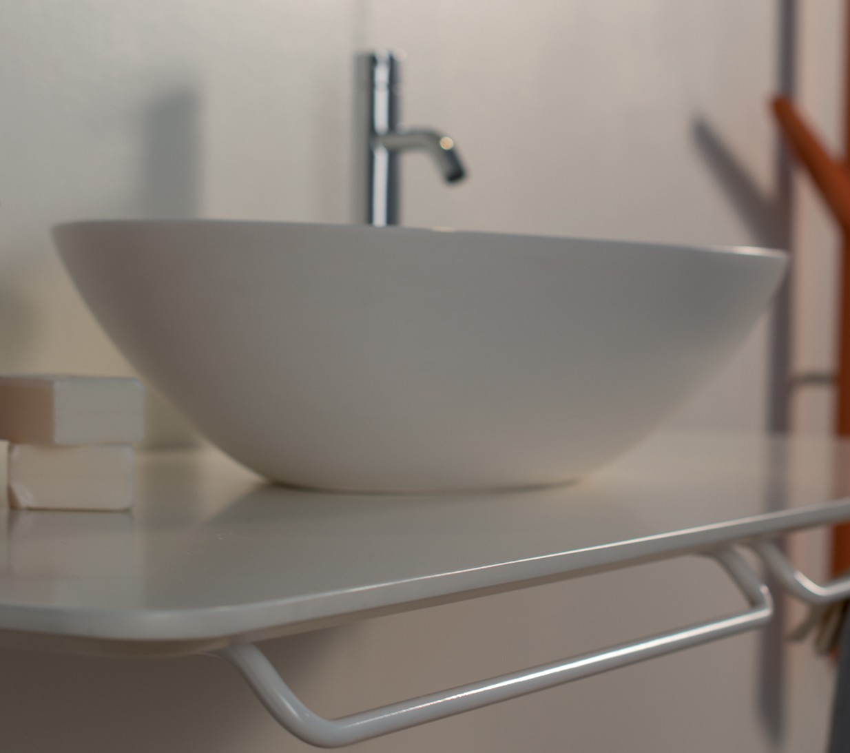 com_bell Накладная раковина на столешницу  прямоугольная Ex.T  - Вид №2