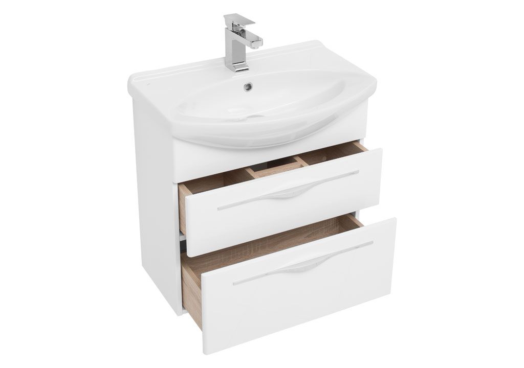 Мебель для ванной Aquanet Ирвин 65 белый 00210252 - Вид №3