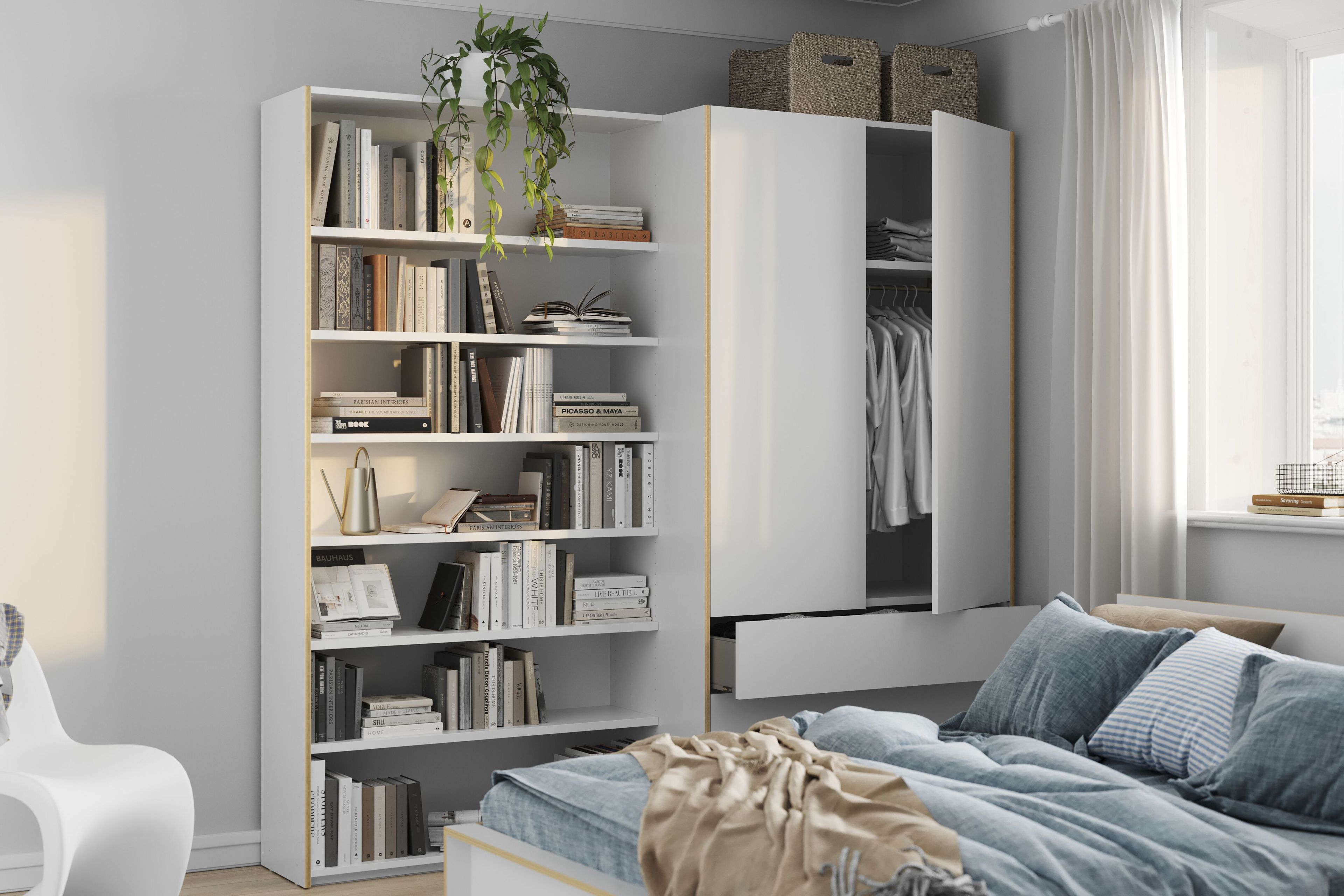 Секционный шкаф HPL Müller Small Living MODULAR PLUS ARCH-00014962 - Вид №4