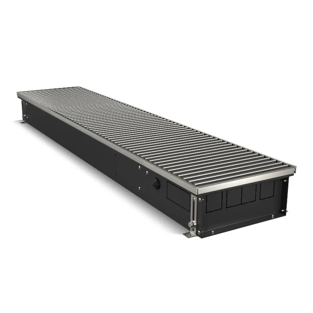 Внутрипольный конвектор Royal Thermo Atrium 1600x250x110 мм боковое подключение 1 теплообменник с решеткой 86581921 STLM-2062757 - Вид №1
