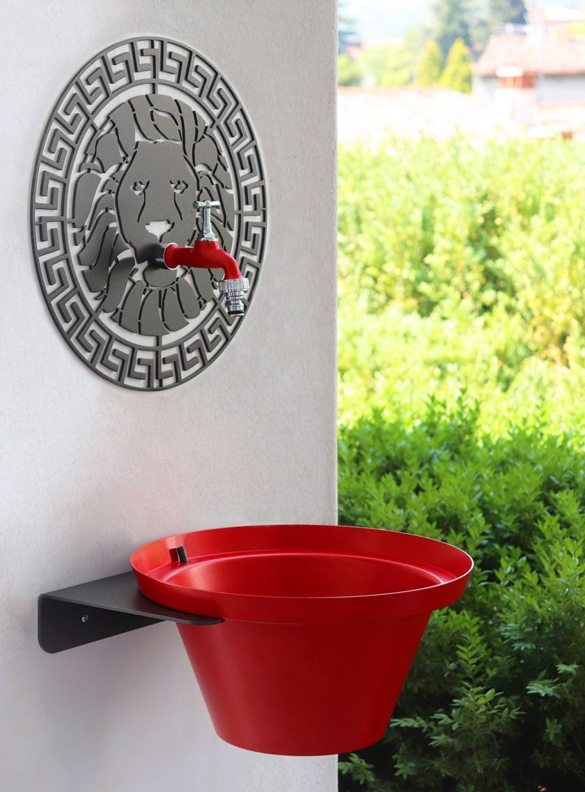 AQUAJET by Colortap Металлический садовый фонтан Aquapoint 415red - 415wht - 415grn - Вид №3