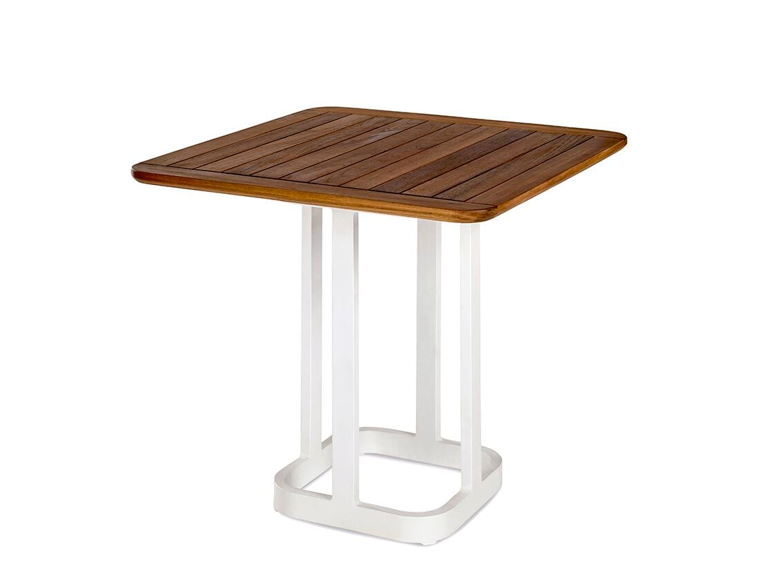 Алюминиевый и деревянный квадратный садовый стол Walters Regatta ARCH-00087681 - Вид №1