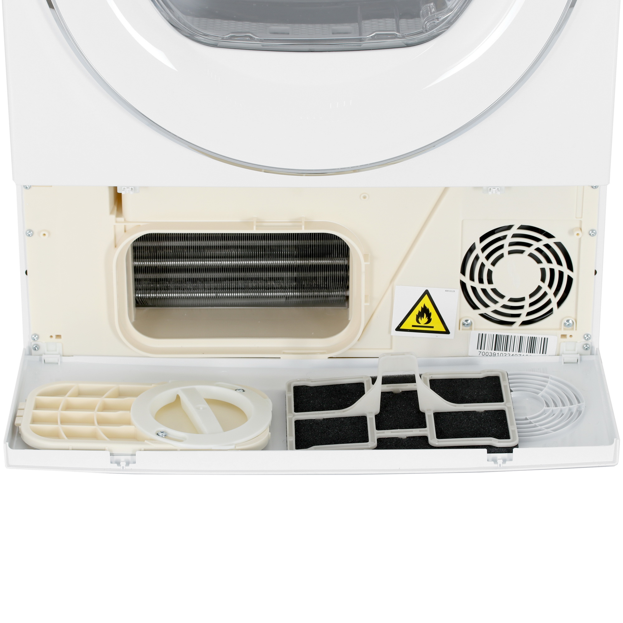 9183742 Сушильная машина Candy ROE H11A2TCEX-07 белый STDN-0116257 - Вид №9