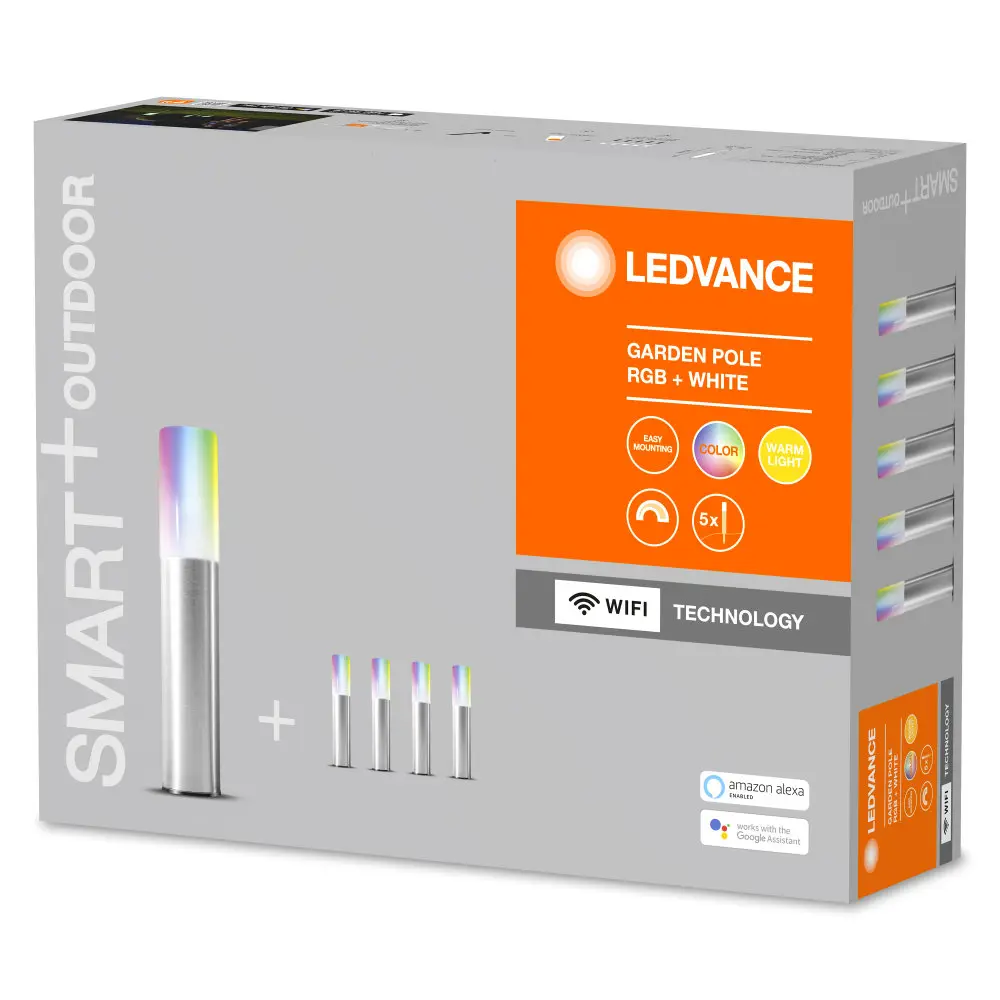 Садовый светильник ночник RGBW 5.7 Вт 180 Лм IP65 LEDVANCE STLM-2067422 - Вид №3