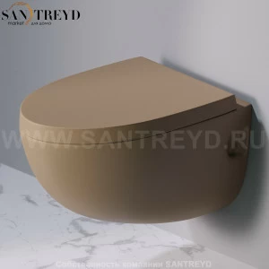 S511.132 Подвесной унитаз настенный Желтый A. e T. Italia OVAL Италия