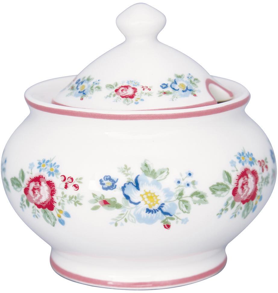 Сахарница Henrietta white Greengate STWSUGHET0104