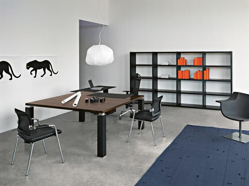 Sinetica Исполнительный угловой письменный стол из дерева Tao sun-id-1432620 - Вид №4