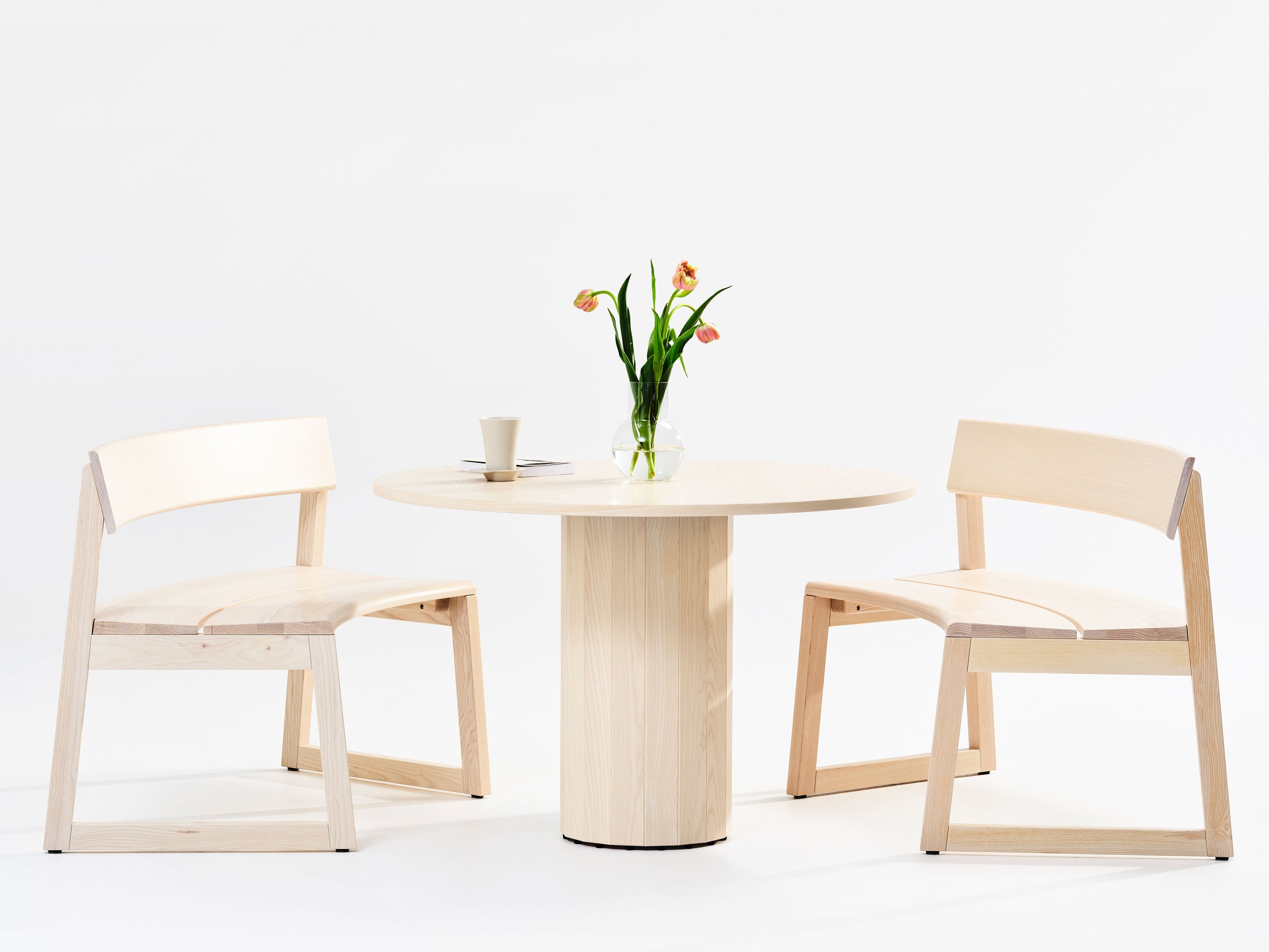 Модульная деревянная скамья со спинкой Karl Andersson Meander ARCH-00087248 - Вид №10