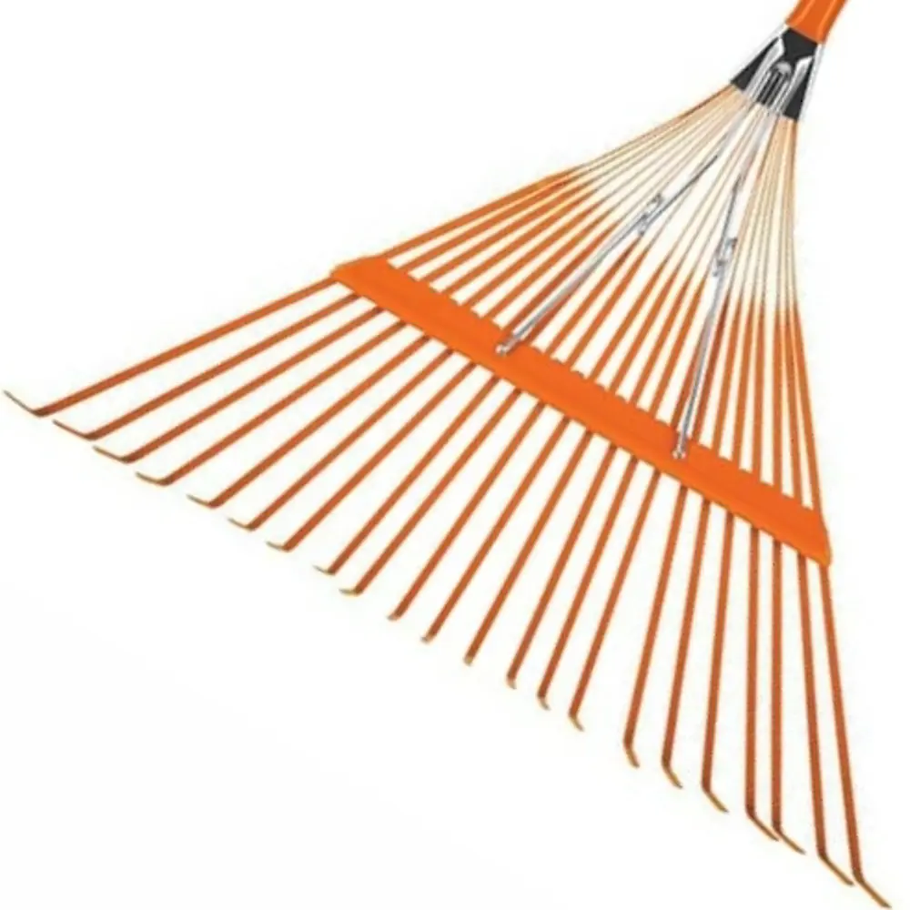 Грабли веерные Truper 14328 22 зуба 160 см металл с черенком STLM-2058668 - Вид №1