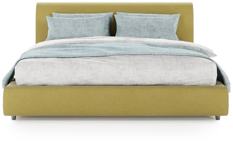 Liu Jo Living Collection Двуспальная кровать из ткани с мягким изголовьем Urban fan Dal - Вид №5