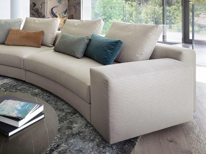 Lema Изогнутый модульный диван из ткани sun-id-1422771 - Вид №1