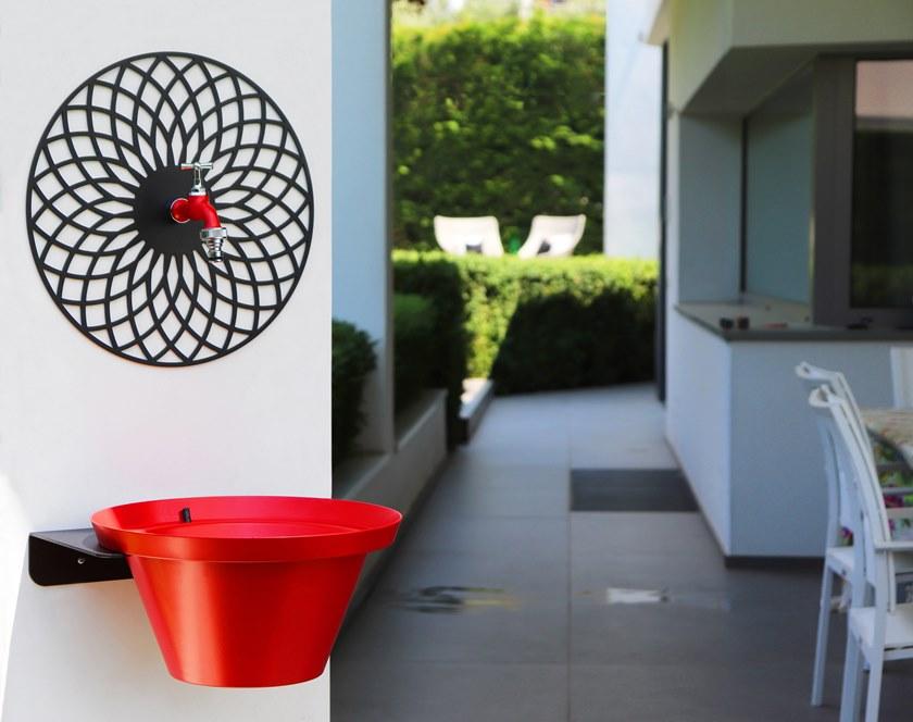 AQUAJET by Colortap Металлический садовый фонтан Aquapoint 414red - 414wht - 414grn - Вид №1