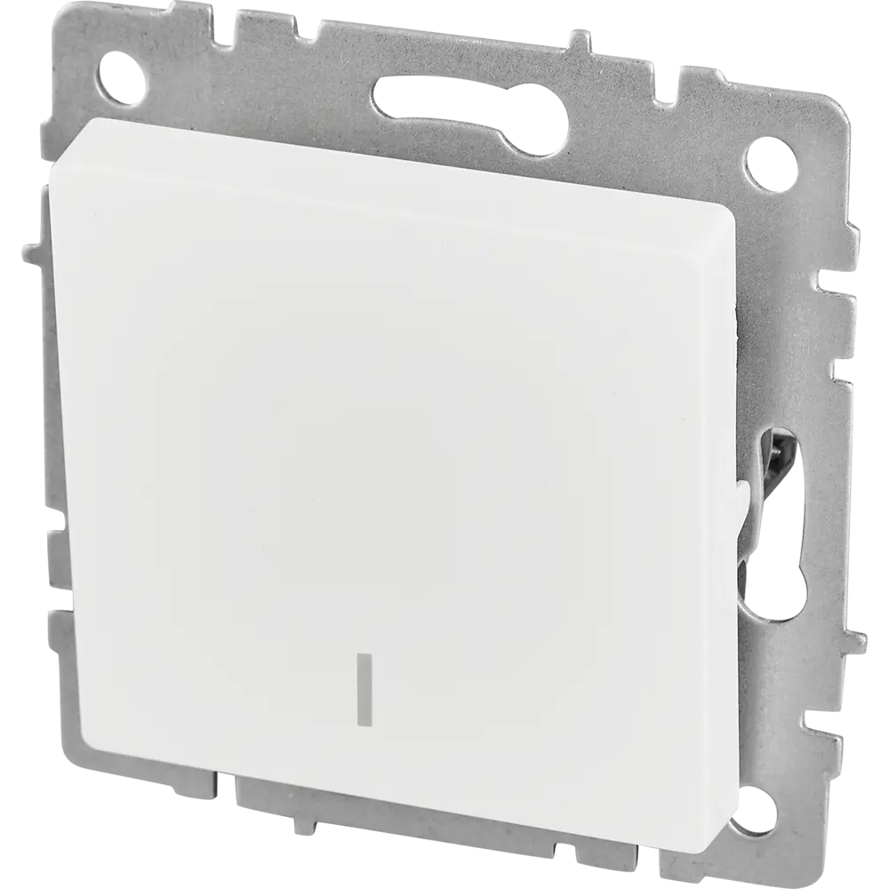 Выключатель IEK Brite с индикатором — минимализм в управлении светом 87761704 STLM-1369102