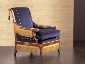 Rozzoni Кресло с обивкой из ткани с подлокотниками Imperial