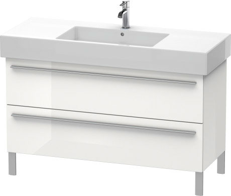 XL654509090 Тумбочка напольная X-Large #XL6545 1200 x 470 мм Фланелево-серый шелковисто-матовый лак Duravit - Вид №2