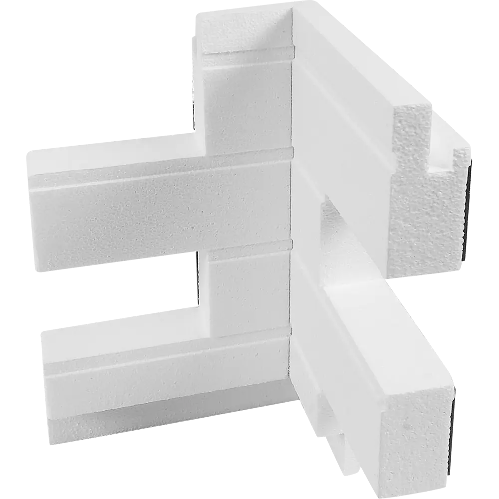 89319016 Термопанель наружный угол Мосстрой-31 Brick House коричневый 26x25x41x5 см STLM-1481693  - Вид №4