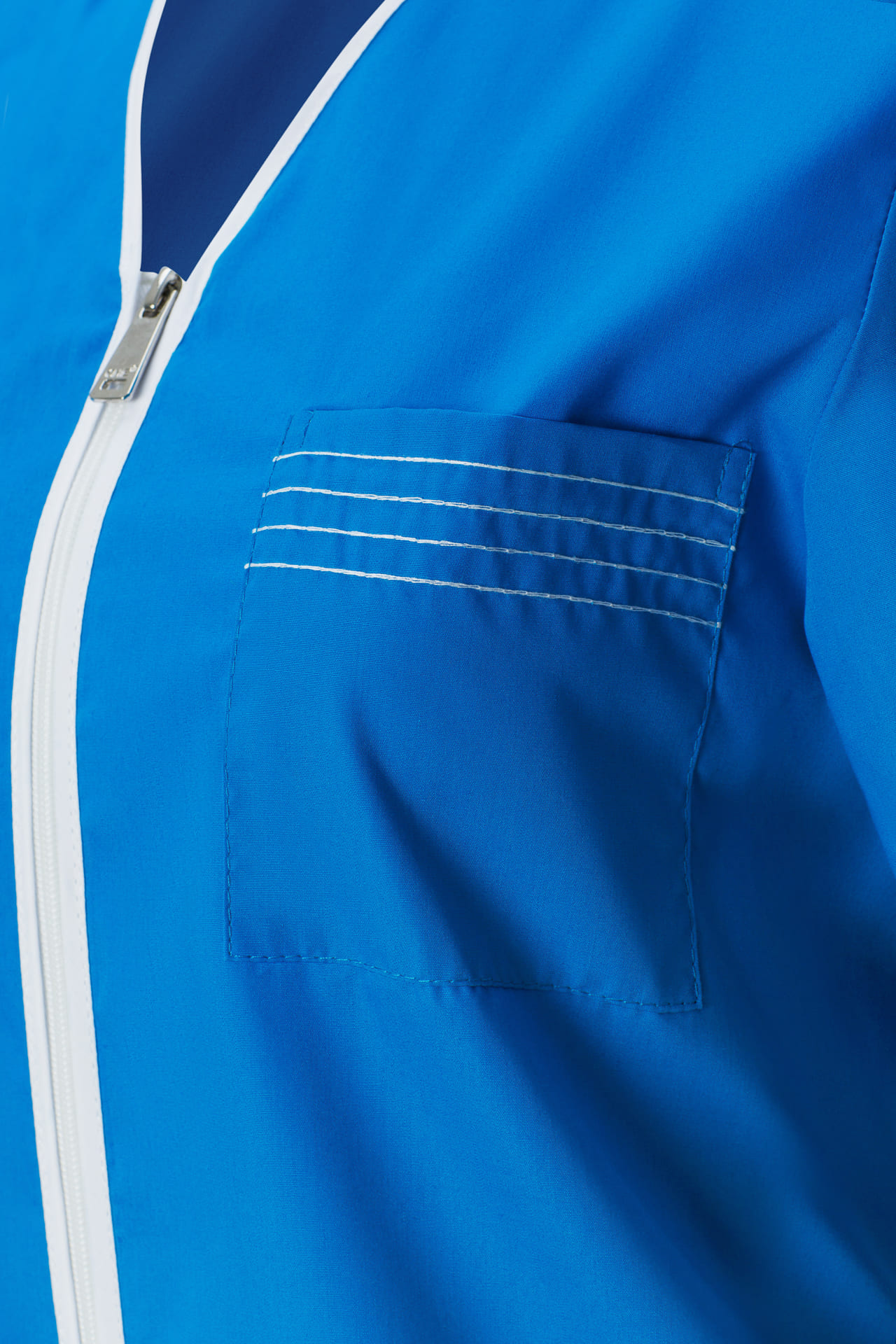 66183 Куртка "Сервис" темно-голубая  Медицинская одежда  размер 54/158-164 Спецодежда  - Вид №2