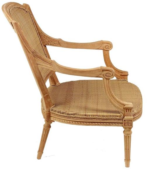 ASTELLO Poltrona bergere из тика Gardénia GARDENIA sun-id-1356802 - Вид №2