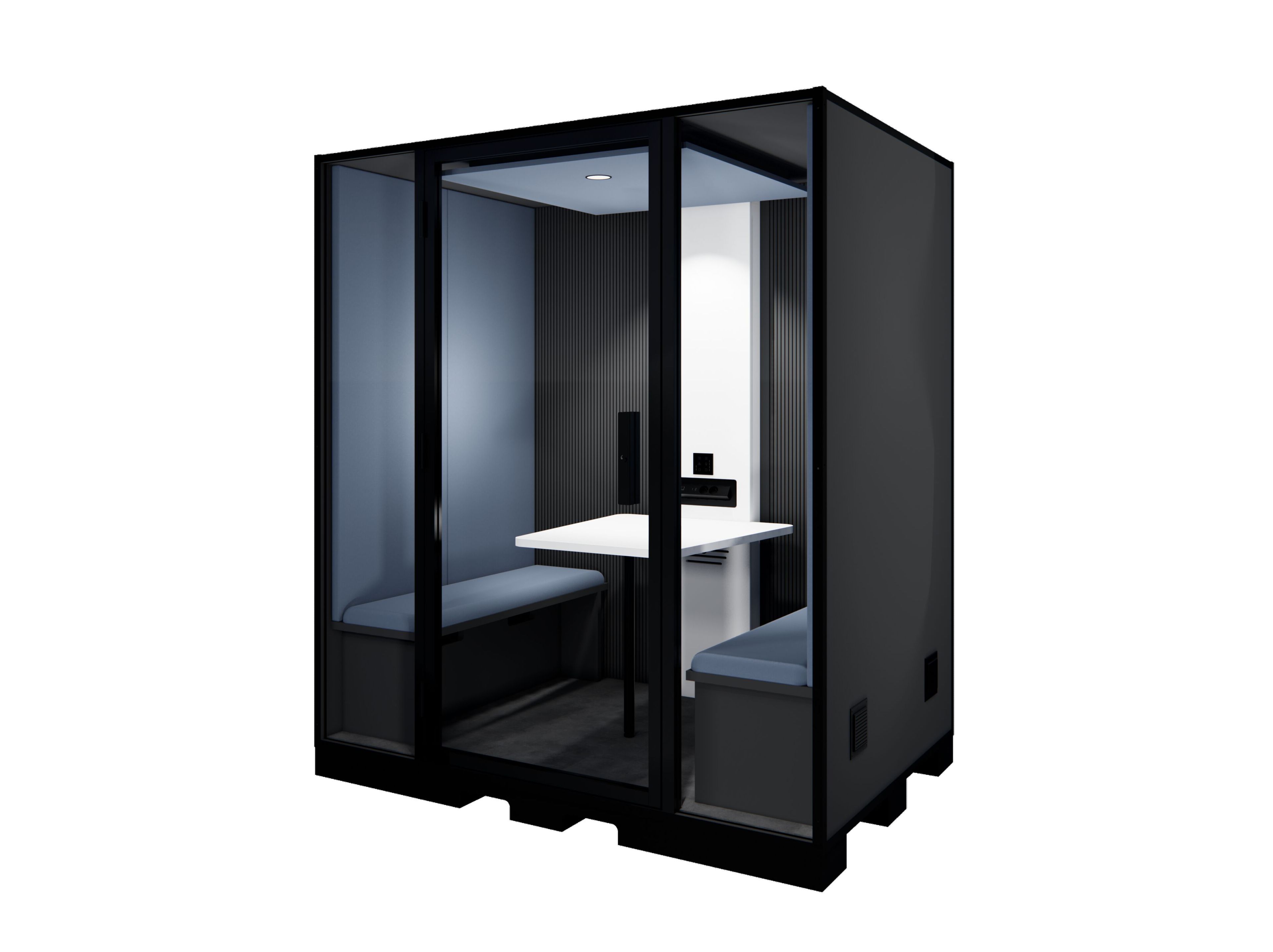 Акустическая офисная кабина со встроенным освещением Blabla-Cube Indus ARCH-00080944 - Вид №4