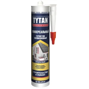 Герметик силиконовый Tytan универсальный прозрачный 280 мл 83054888 STLM-2084025