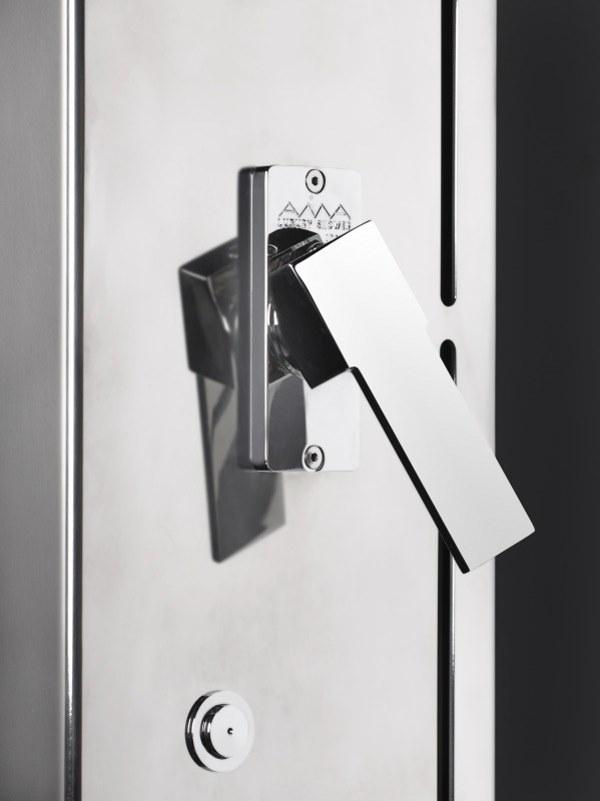Ama Luxury Shower Настенная душевая стойка из нержавеющей стали с хромотерапией  Cu6500l  - Вид №4