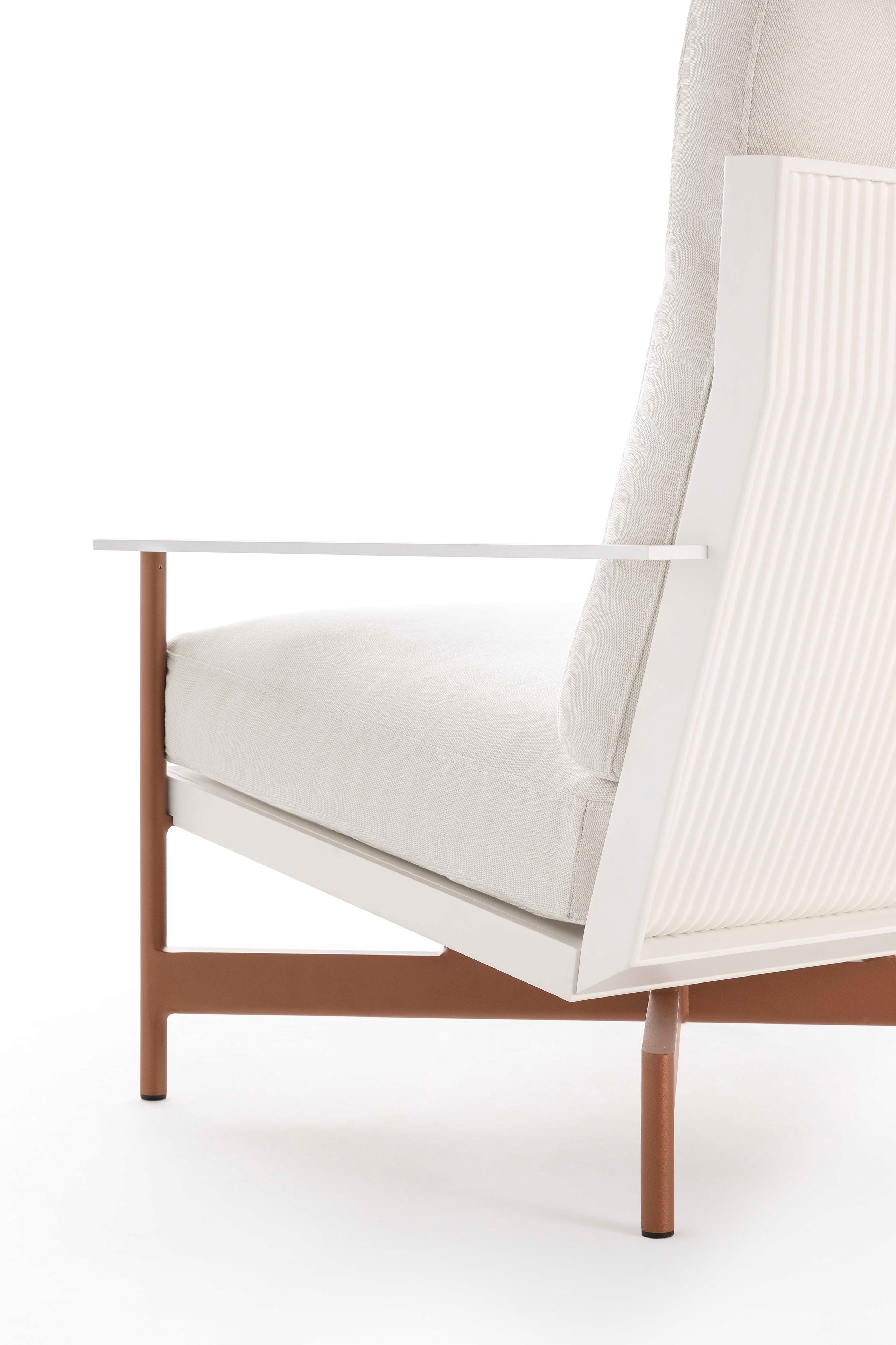 Тканевое садовое кресло с подлокотниками GANDIABLASCO Onde ARCH-00111771 - Вид №11