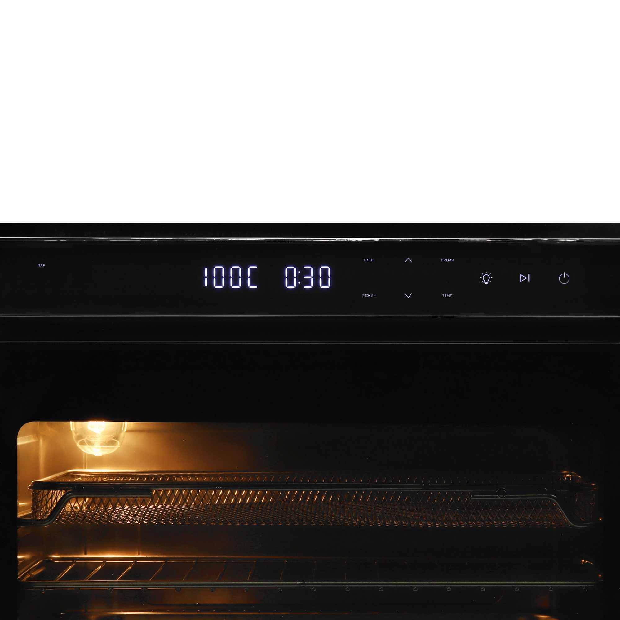 9030255 Мини-печь Reoka RKSO-D1624 серый STDN-0137528 - Вид №3