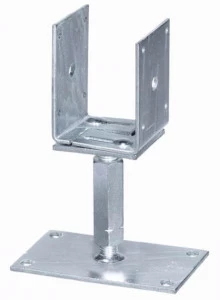 Unifix SWG Регулируемая U-образная винтовая опора Supporti a terra da avvitare