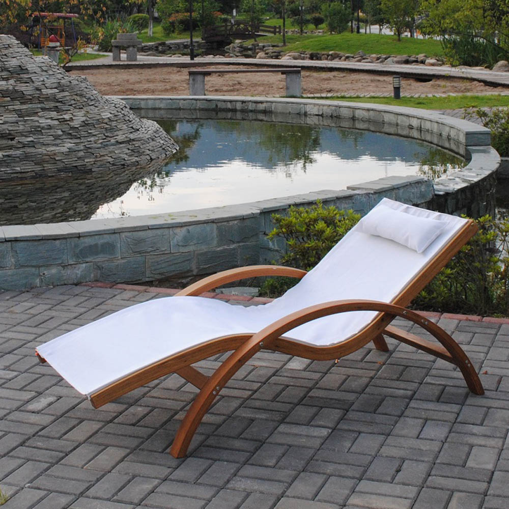 AFM-503C Шезлонг-лежак Мальта White Afina 