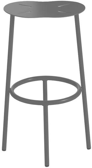 Capdell Табурет из высокой стали Cloud sun-id-1369334 - Вид №4