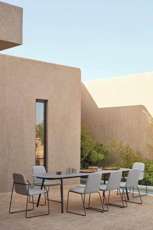 Обеденный стул лава веха Manutti Loop MNST78 - Вид №8