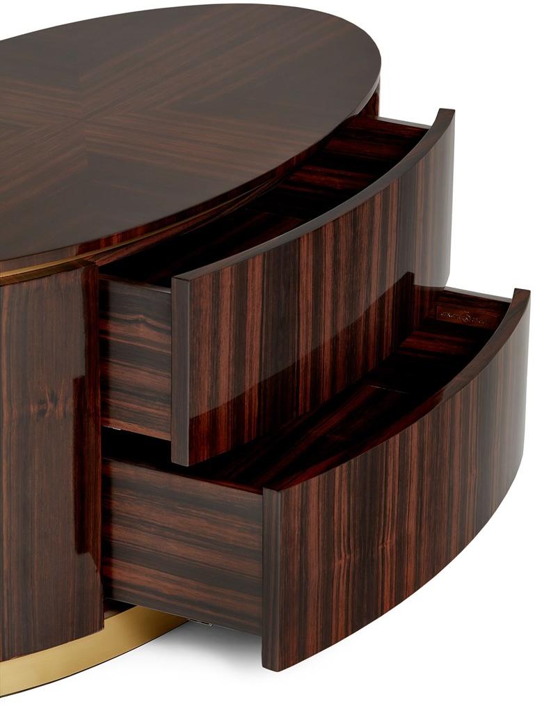 Ginger & Jagger Низкий овальный журнальный столик Earth to earth sun-id-1455654 - Вид №3