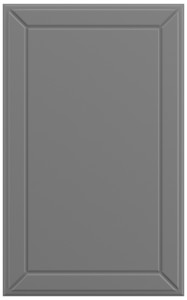 Фасады для кухни Кантри Фрезеровка «Ланос» 202 Бетонный серый