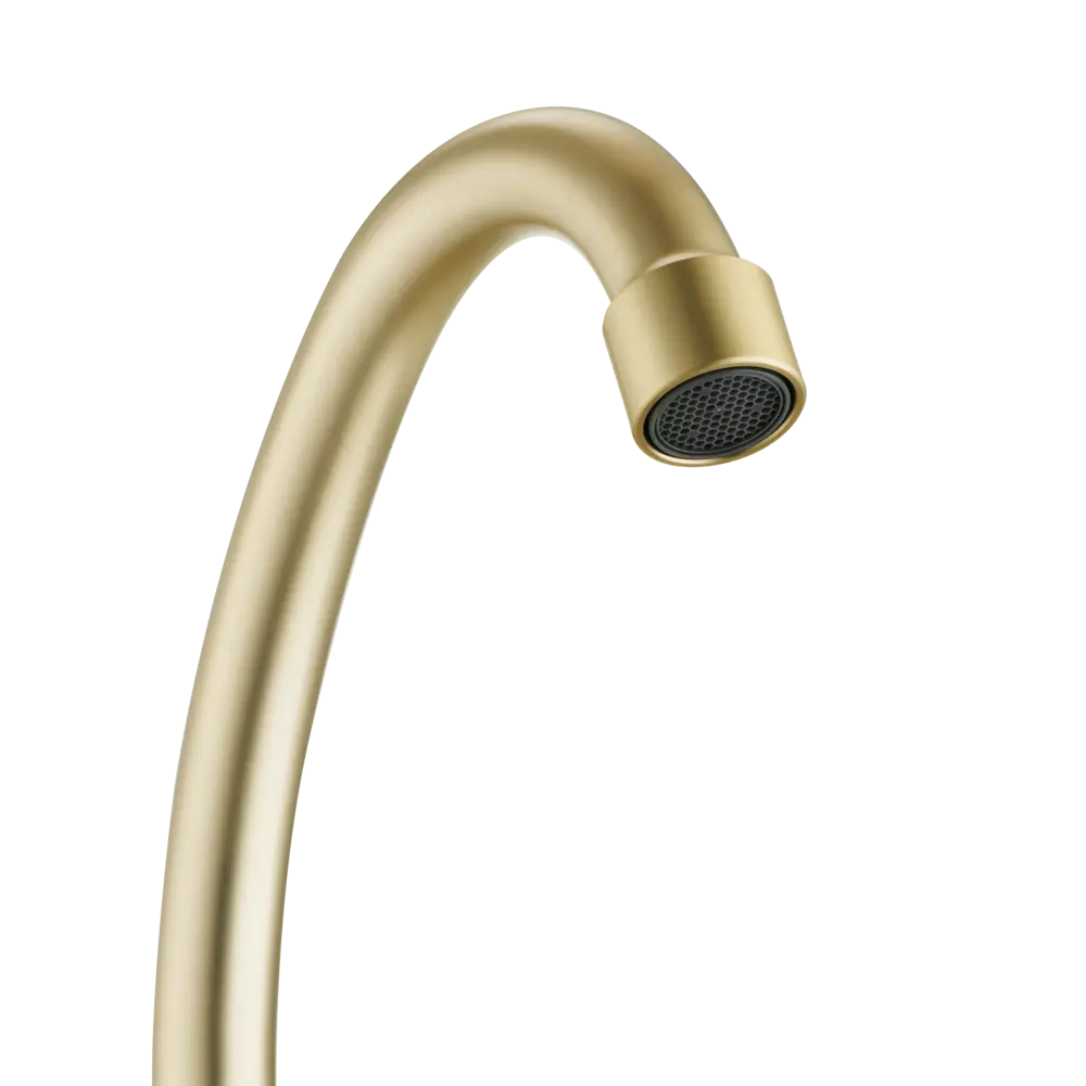 Смеситель Sensea Mauna для раковины с экономичным аэратором в золотом исполнении 84507598 STLM-0974608 - Вид №1