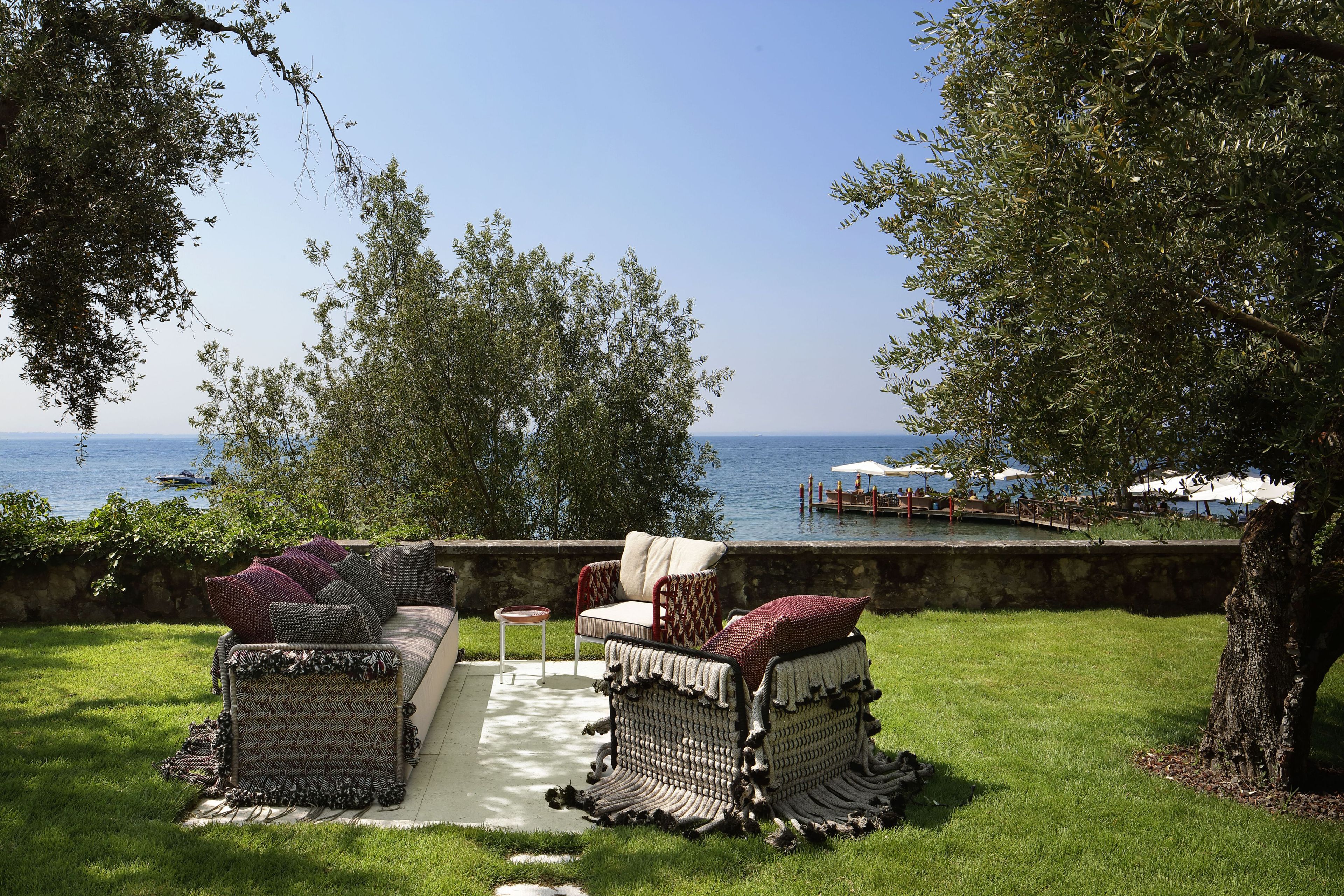 Алюминиевое уличное кресло с плетением Nodo Italia Antonio Marras + Nodo Italia ARCH-00088609 - Вид №9