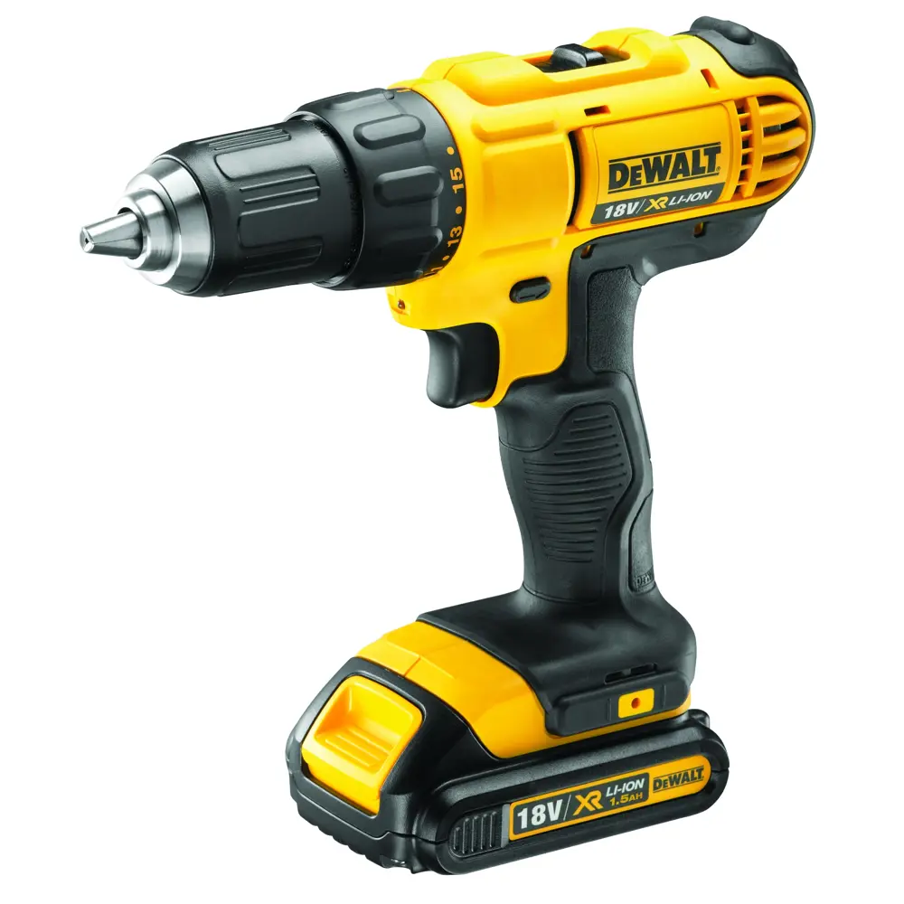 Дрель-шуруповерт аккумуляторная Dewalt DCD771S2P 18 В Li-Ion, 2х1.5 Ач STLM-2010313