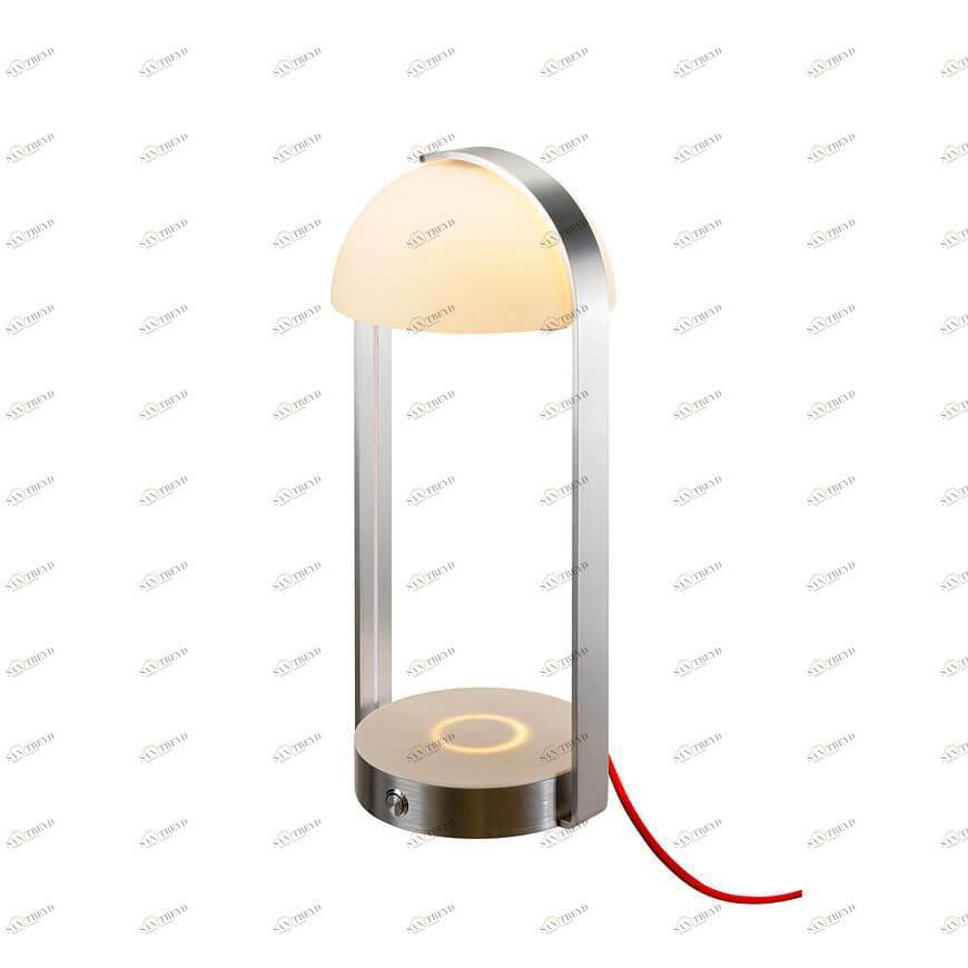 Лампа настольная с сенсорным управлением 40х17,6 см белая Brenda 146111 SLV BRENDA 00-3889138 Белый;серебро 