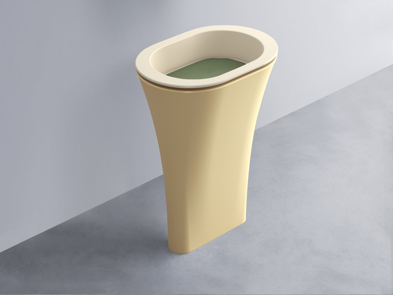 AMLA65-LN+AMPILO-AG+AMCOLO-CN Раковина Amedeo Ovale отдельностоящая cielo Enjoy + Amedeo Ceramica Cielo